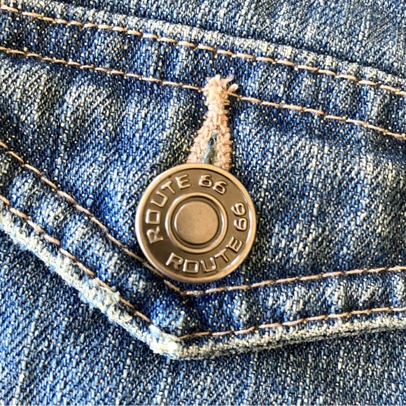 🌻Route 66 Vintage Denim Jacket🌻 - Picture 10 of 12